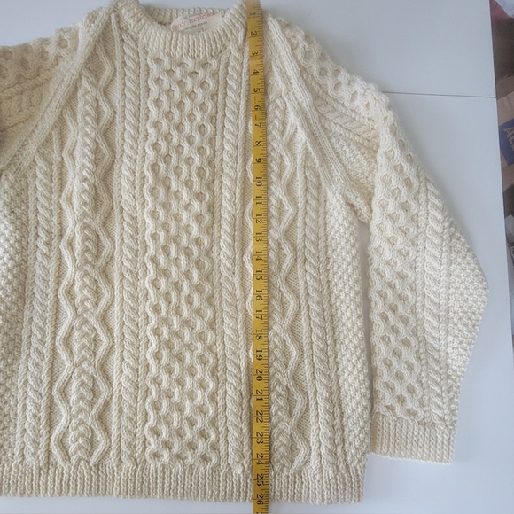 Sandy McPherson Wool Scottish Made Sweater Size 36/small - Picture 6 of 6